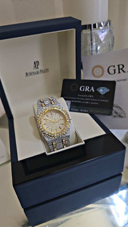 🇭🇹🇺🇸Watch MOISSANITE & ZIRCON